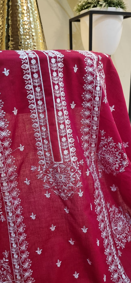 Embroidered two piece