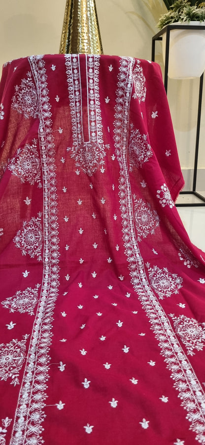 Embroidered two piece