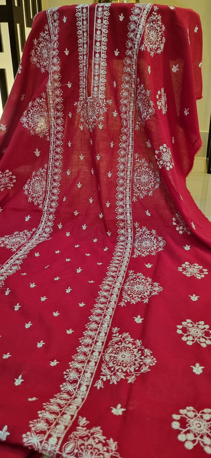 Embroidered two piece