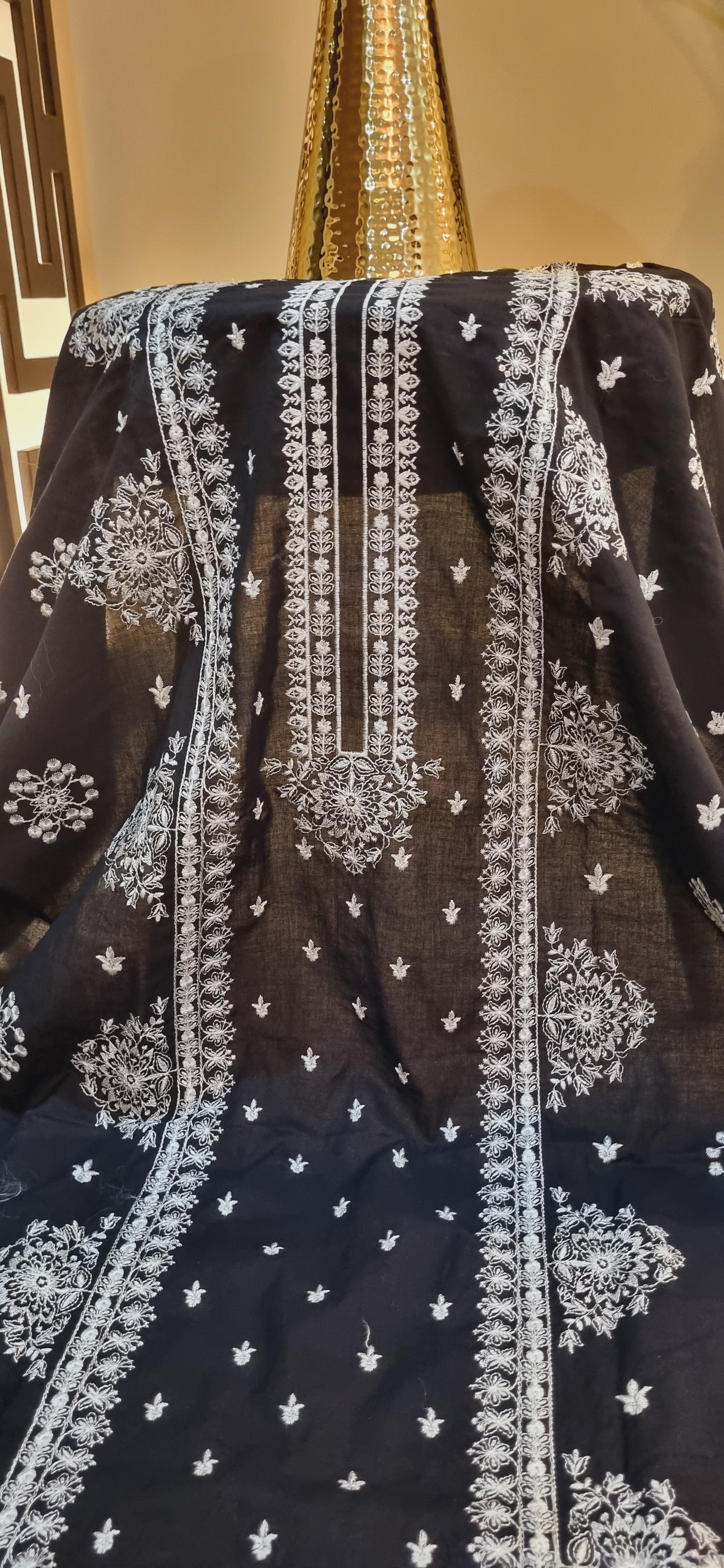 Embroidered two piece