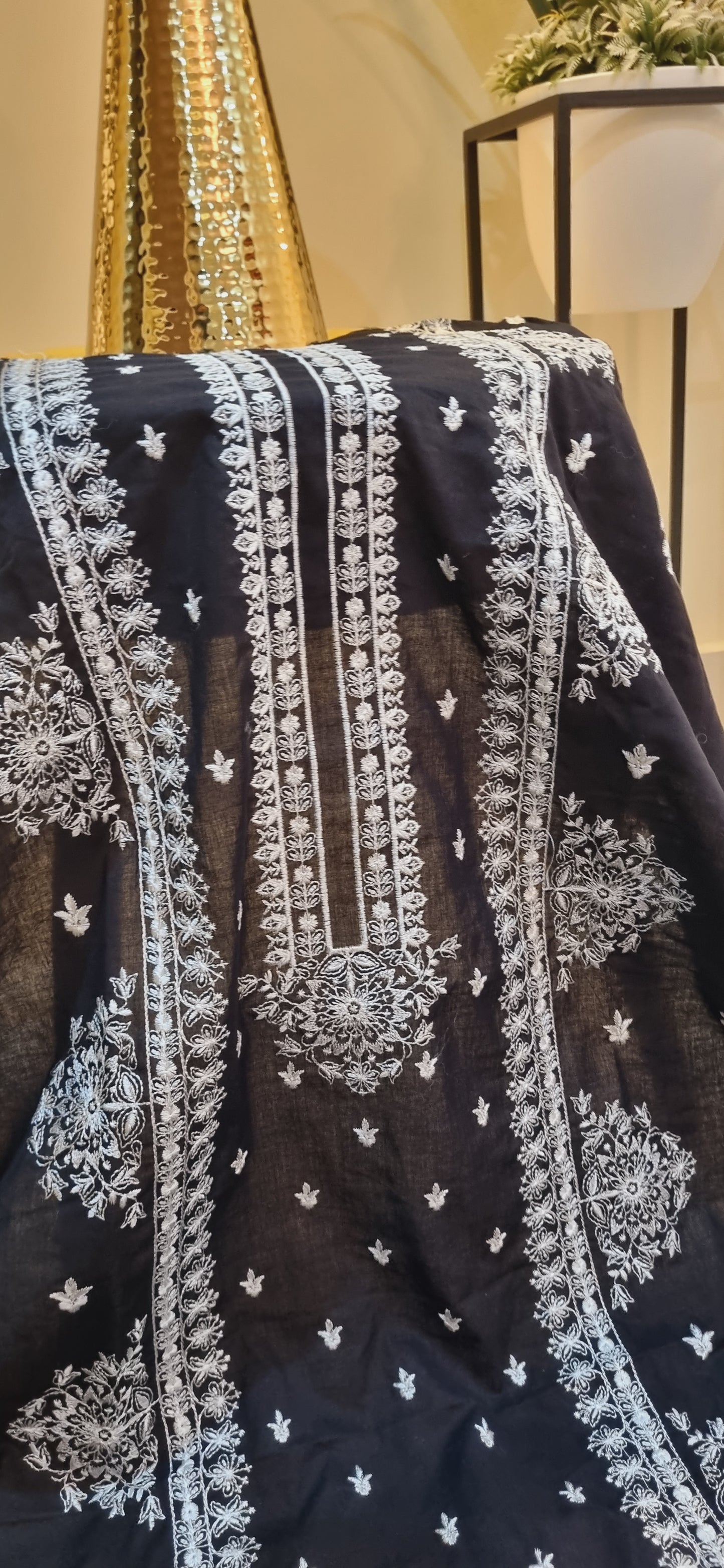 Embroidered two piece
