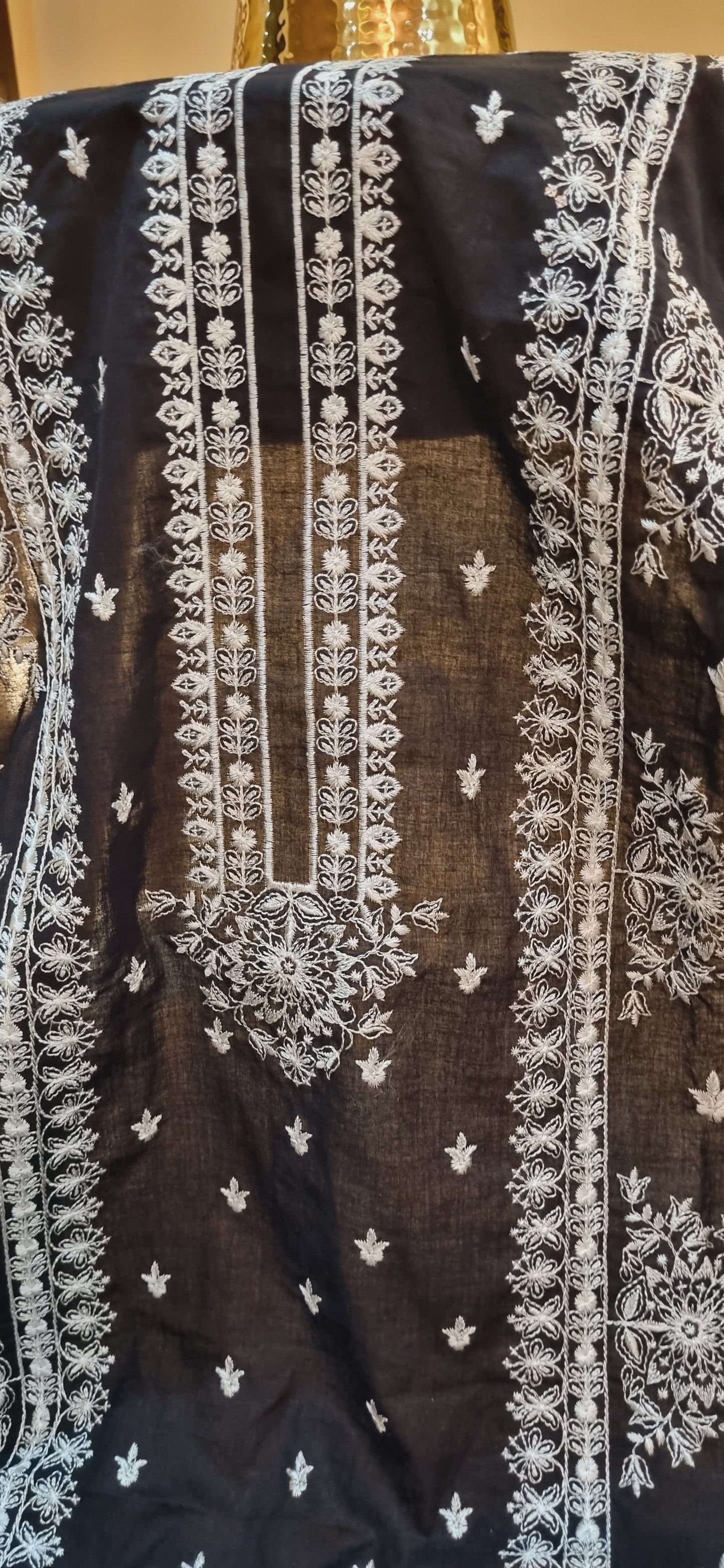 Embroidered two piece