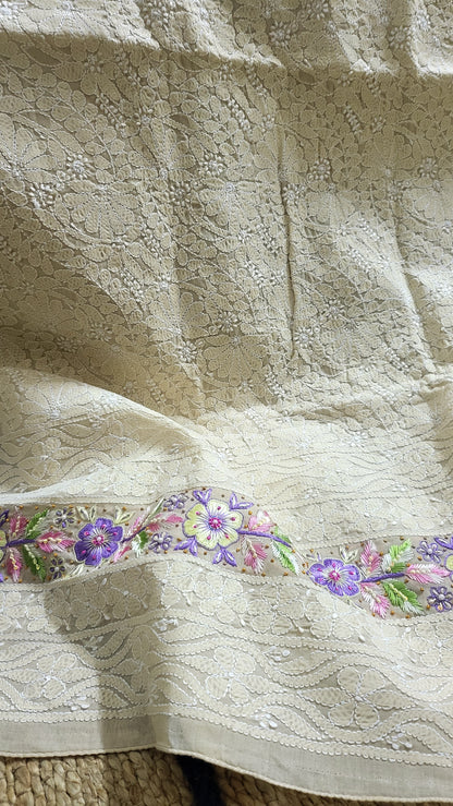 Chikankari: parsi gara work