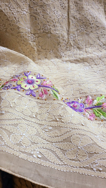 Chikankari: parsi gara work