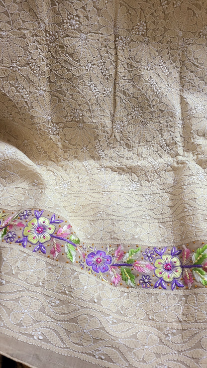 Chikankari: parsi gara work