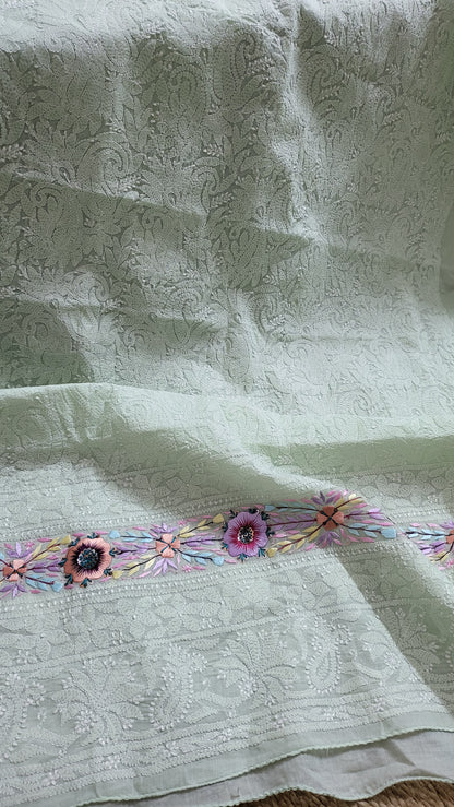 Chikankari shirt : parsi gara