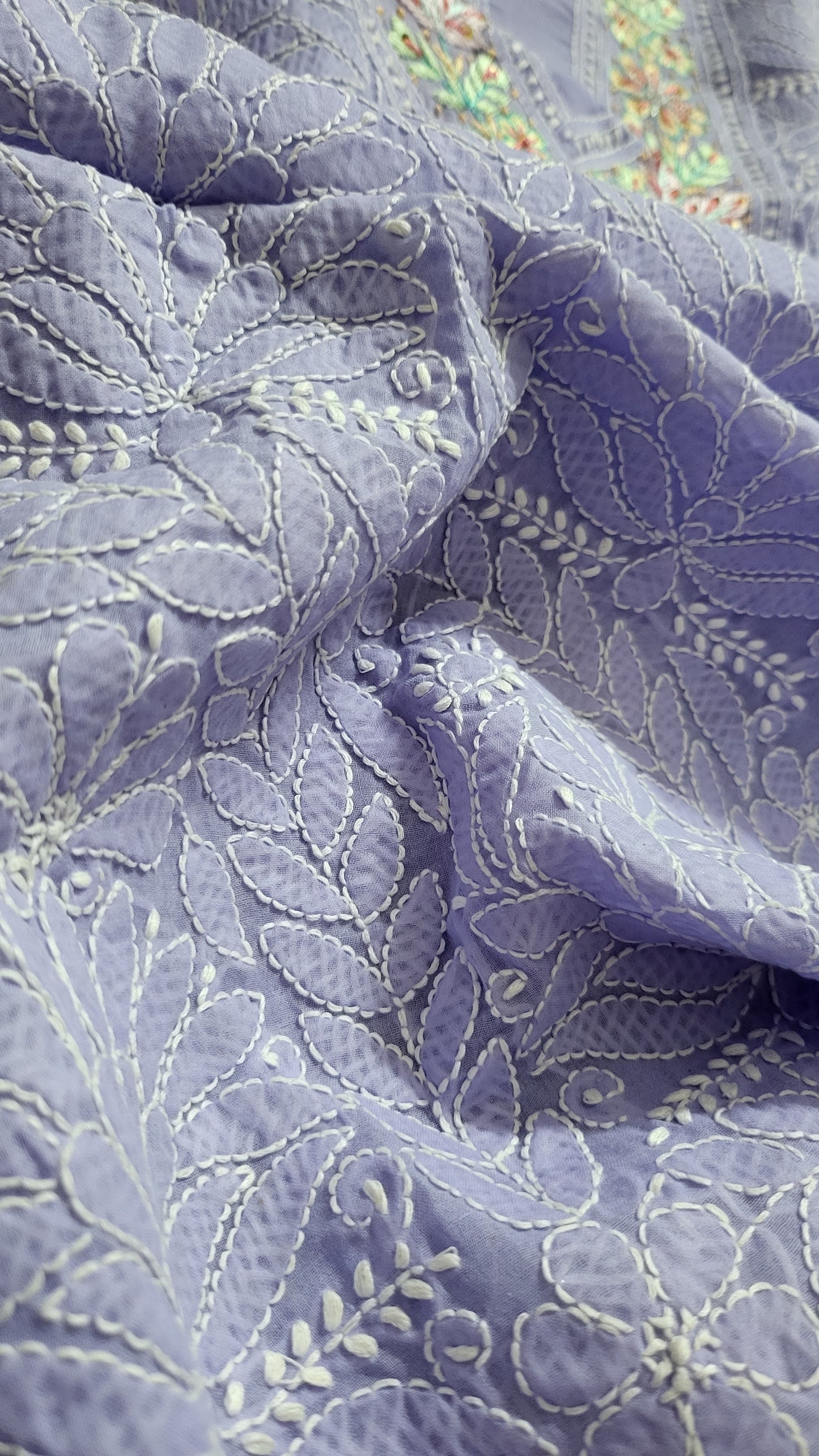 Chikankari shirt : parsi gara