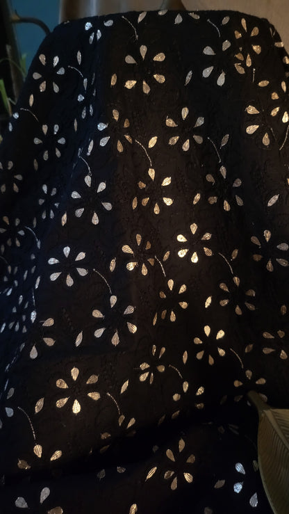 Chikankari shirt : gota work