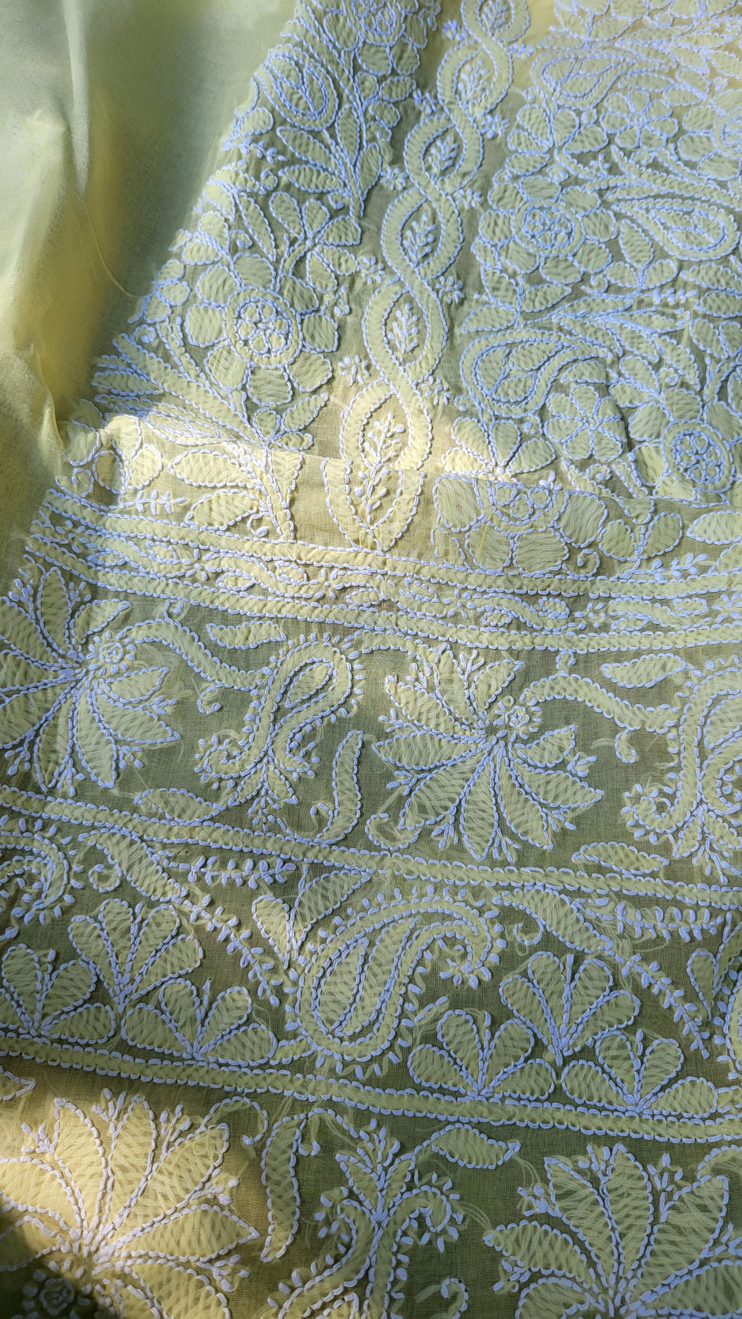Chikankari shirt : lawn