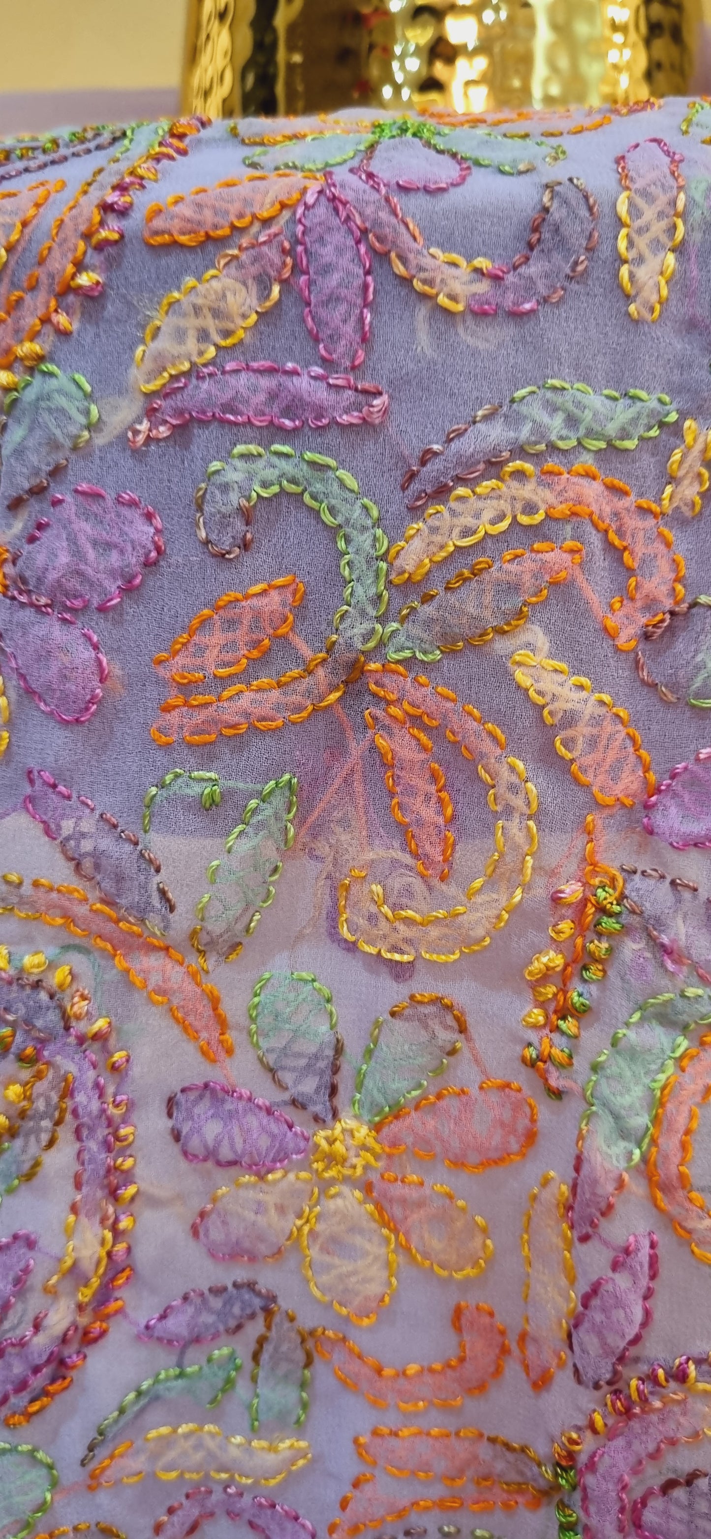 Chikankari georgete shirt piece