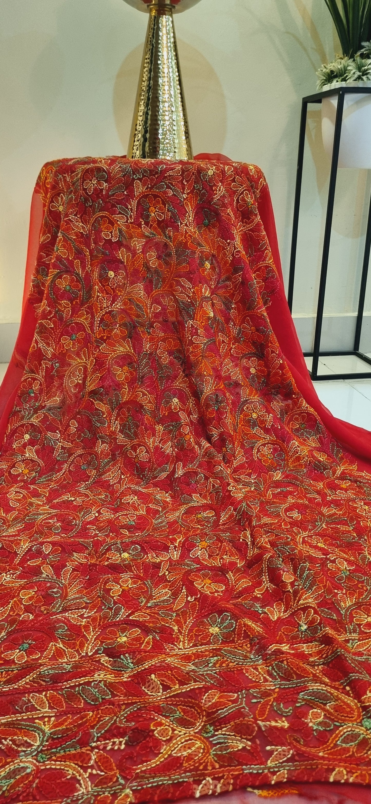 Chikankari georgete shirt piece