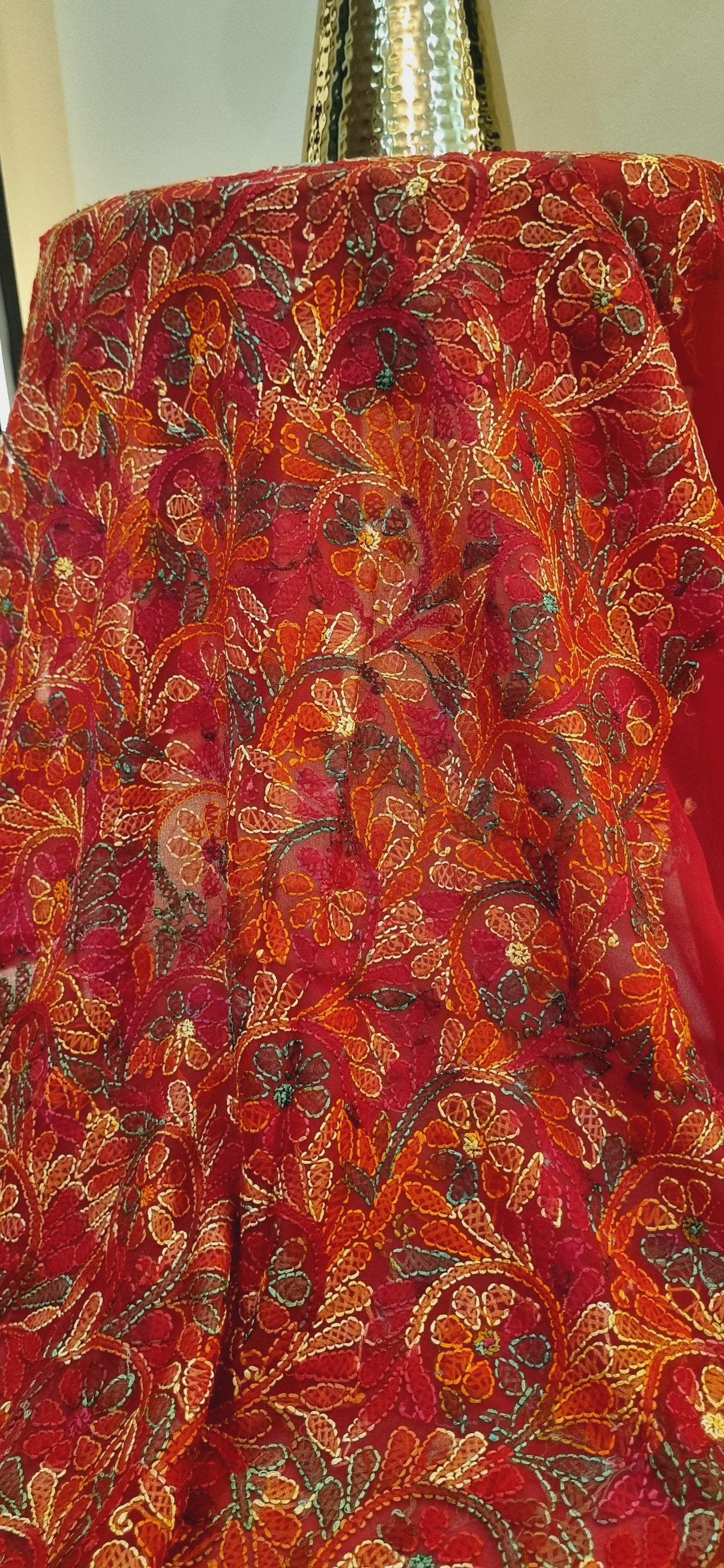 Chikankari georgete shirt piece