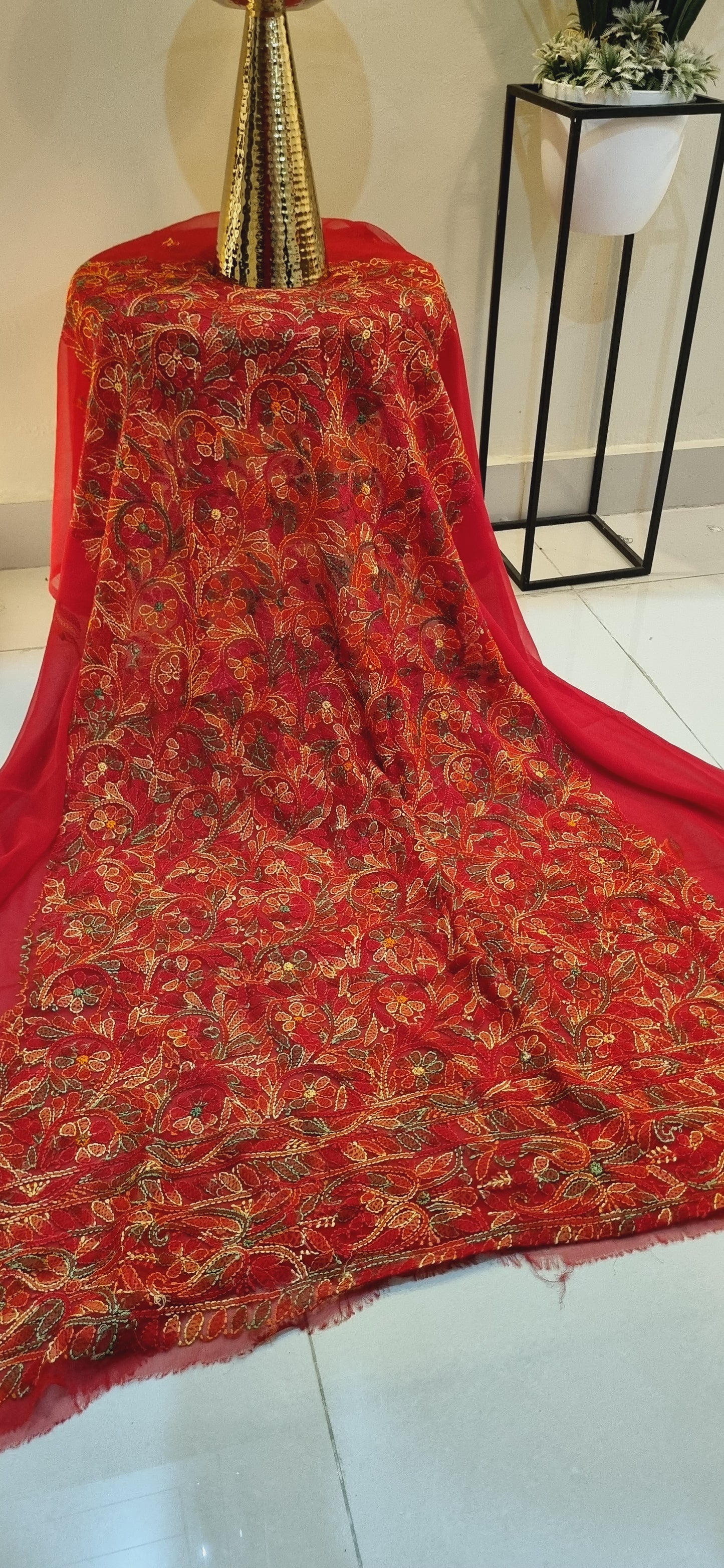 Chikankari georgete shirt piece