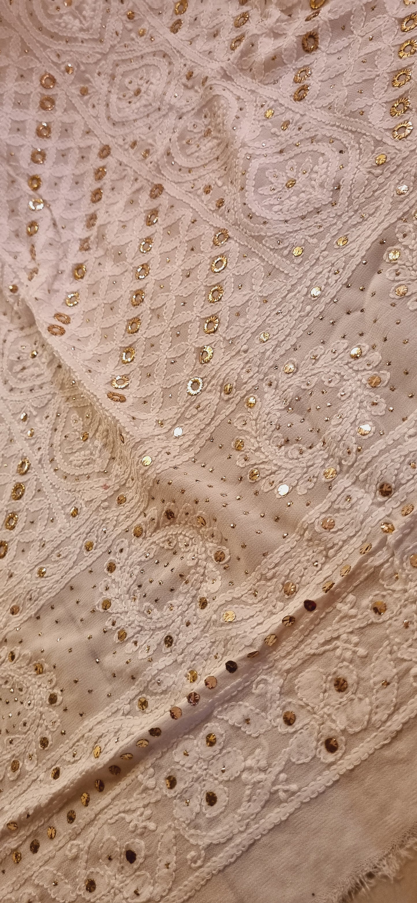 Kamdani chikankari formal suit