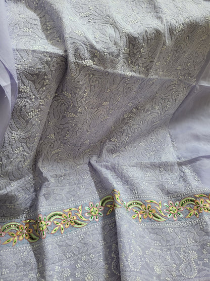 Chikankari shirt : parsi gara