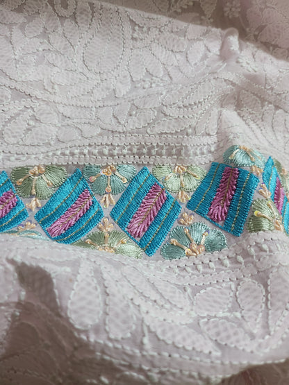 Chikankari shirt: parsi gara