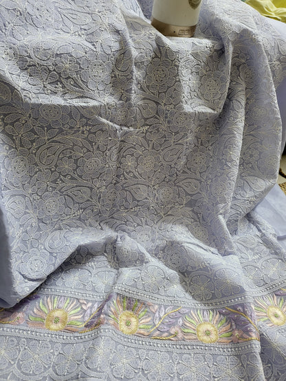 Chikankari shirt : parsi gara