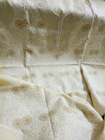 Chikankari shirt : lawn