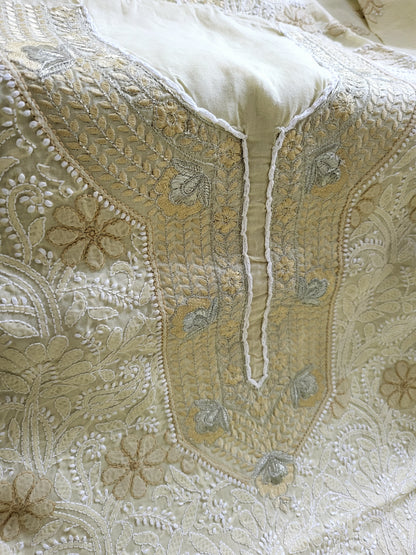 Chikankari shirt : lawn