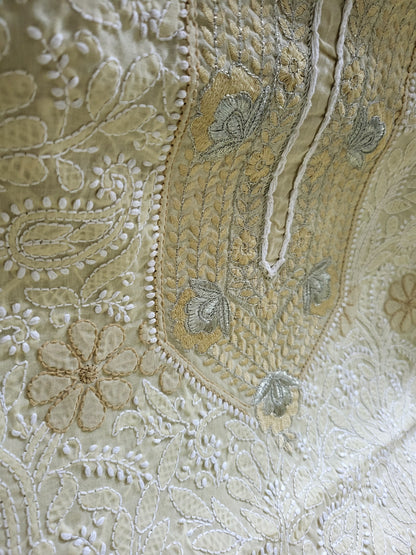 Chikankari shirt : lawn