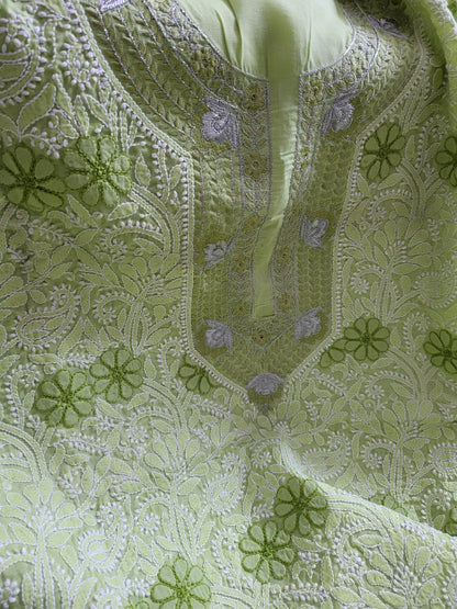 Chikankari shirt : lawn