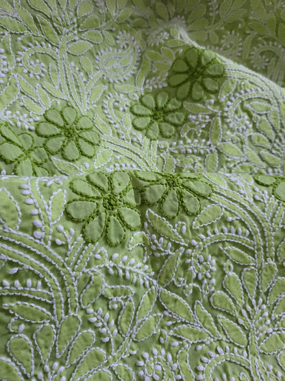 Chikankari shirt : lawn