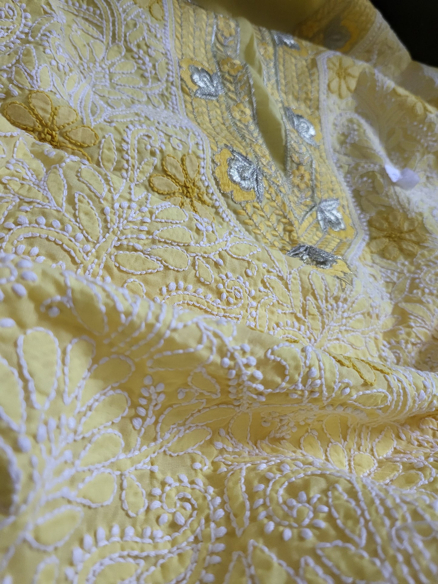 Chikankari shirt : lawn