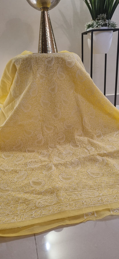 Chikankari shirt piece