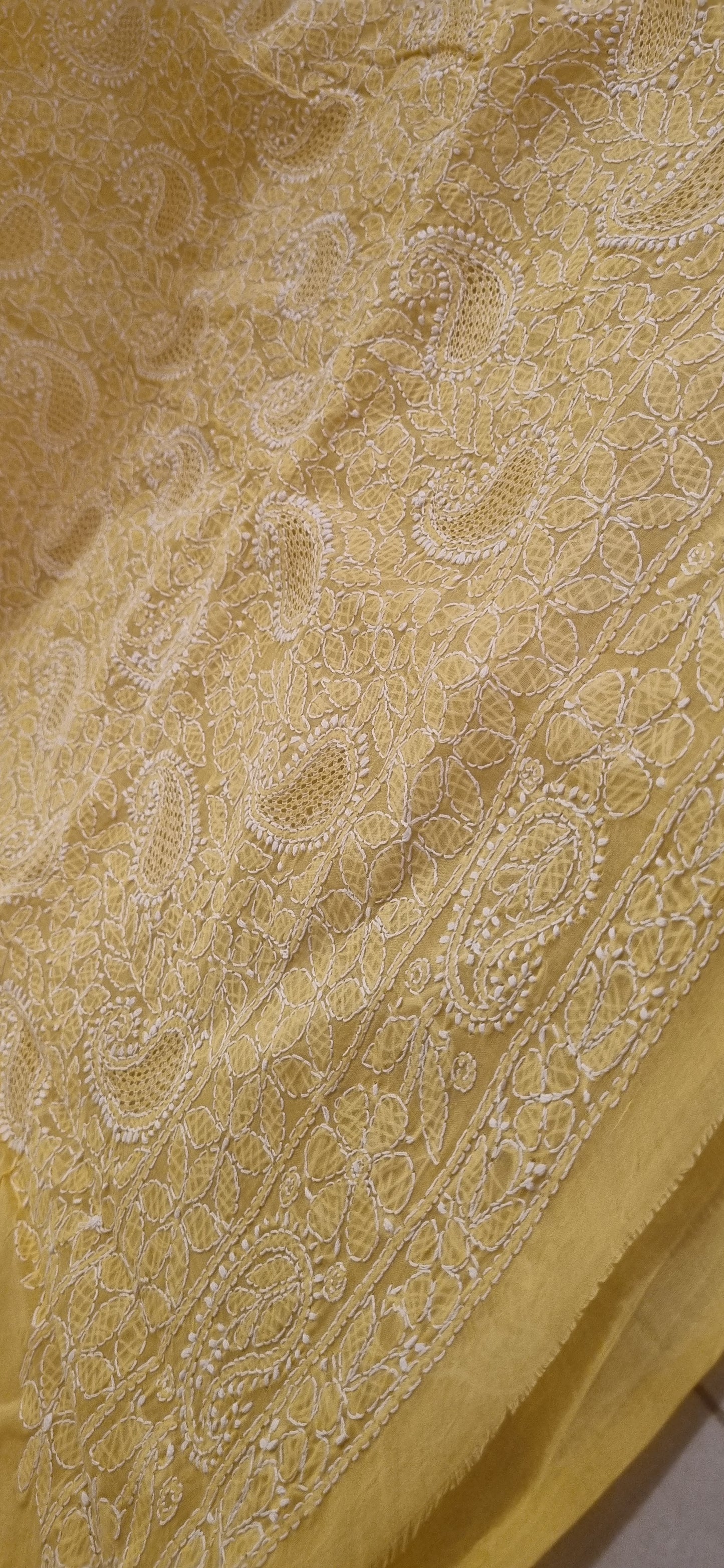Chikankari shirt piece