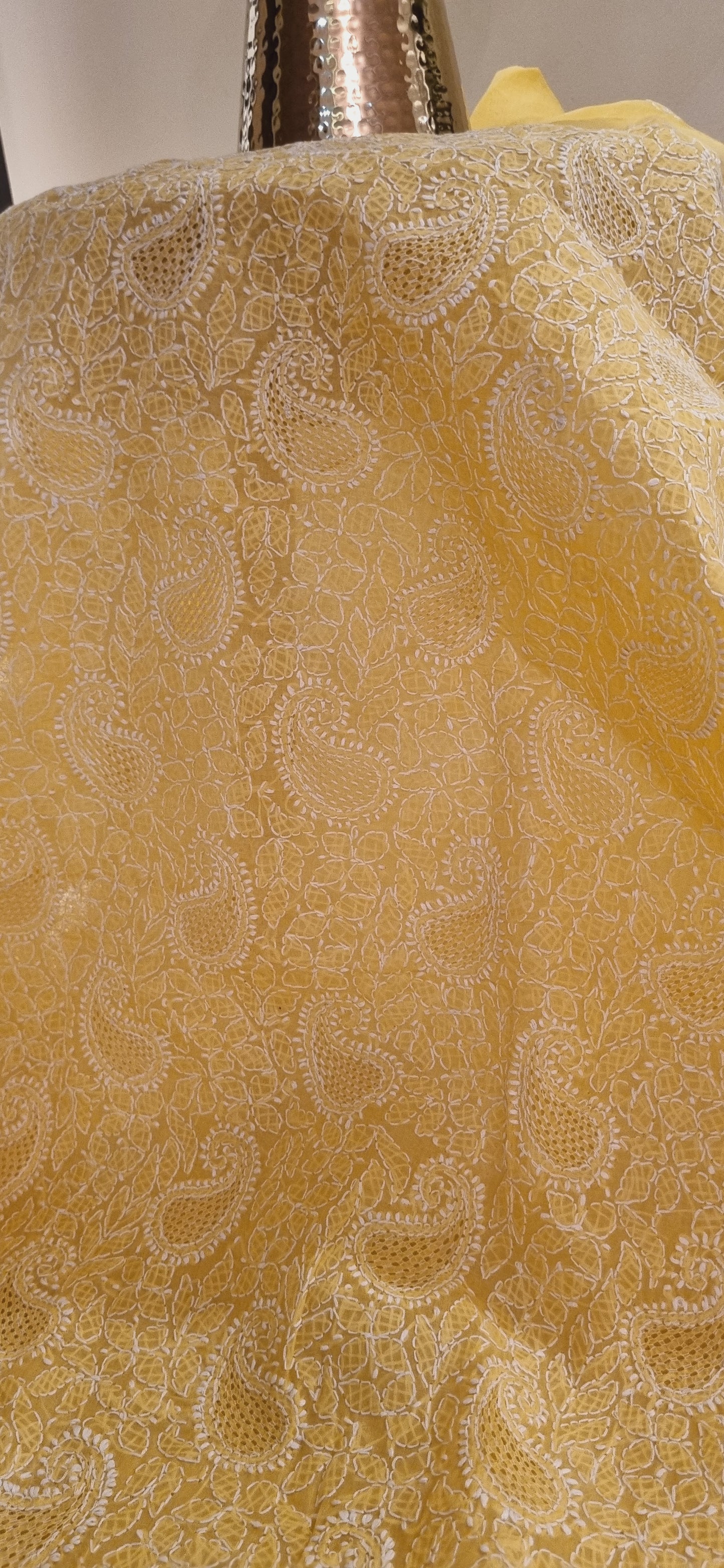 Chikankari shirt piece