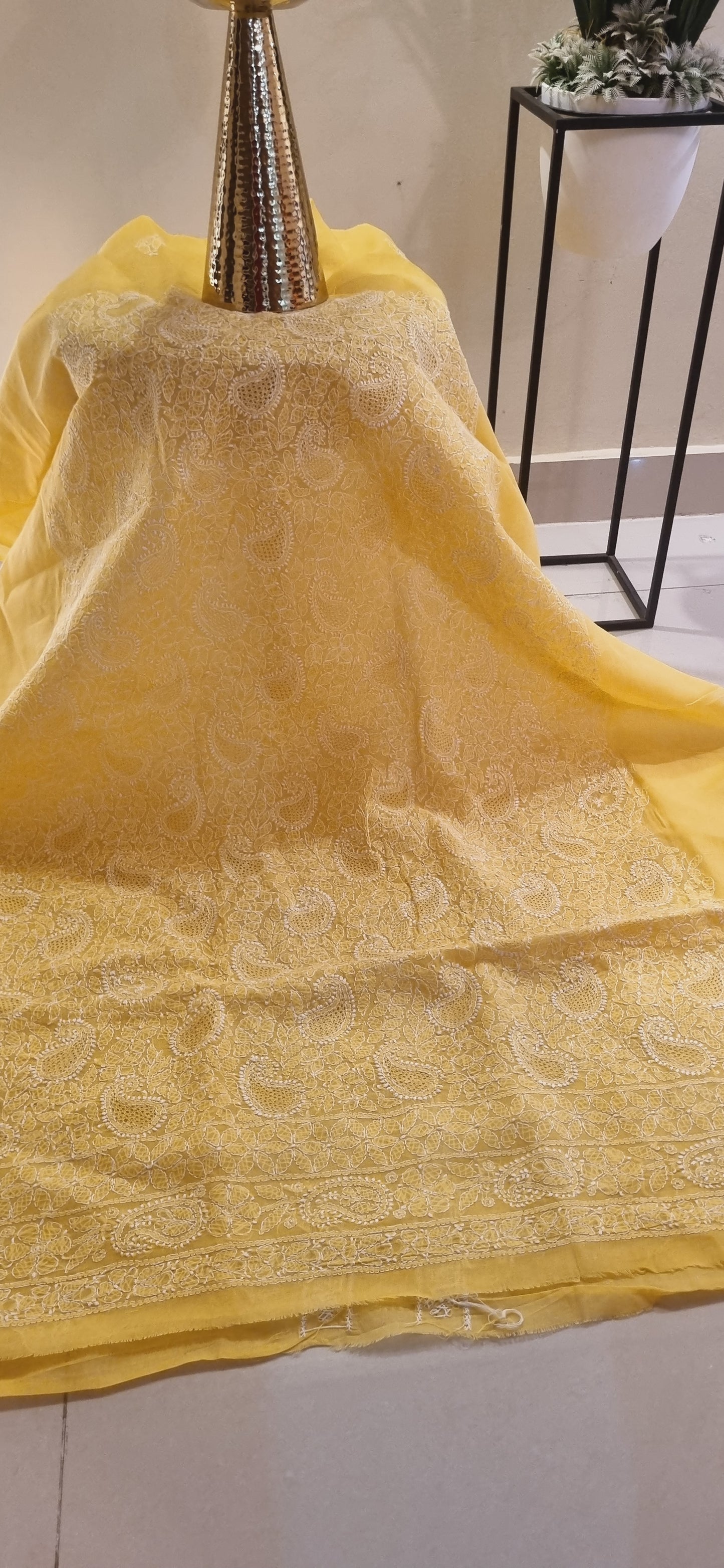 Chikankari shirt piece