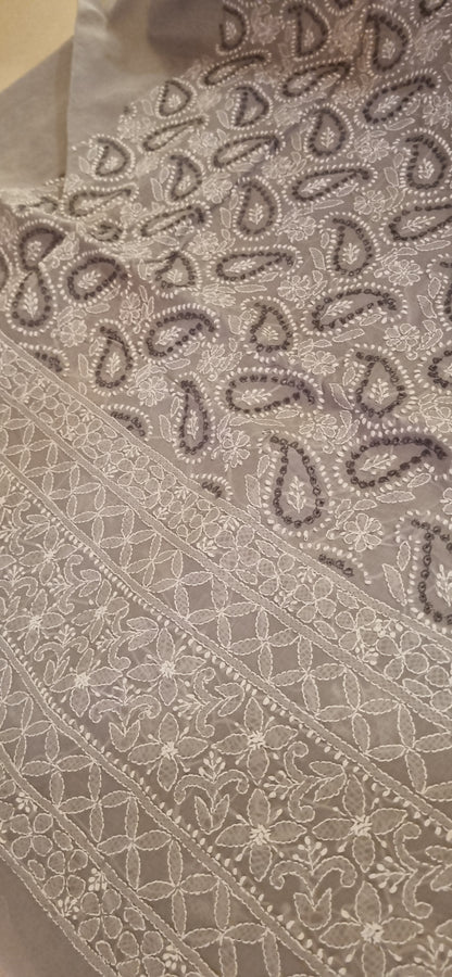 Chikankari shirt piece