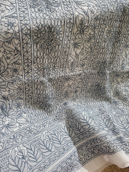 Single taar chikankari: shirt