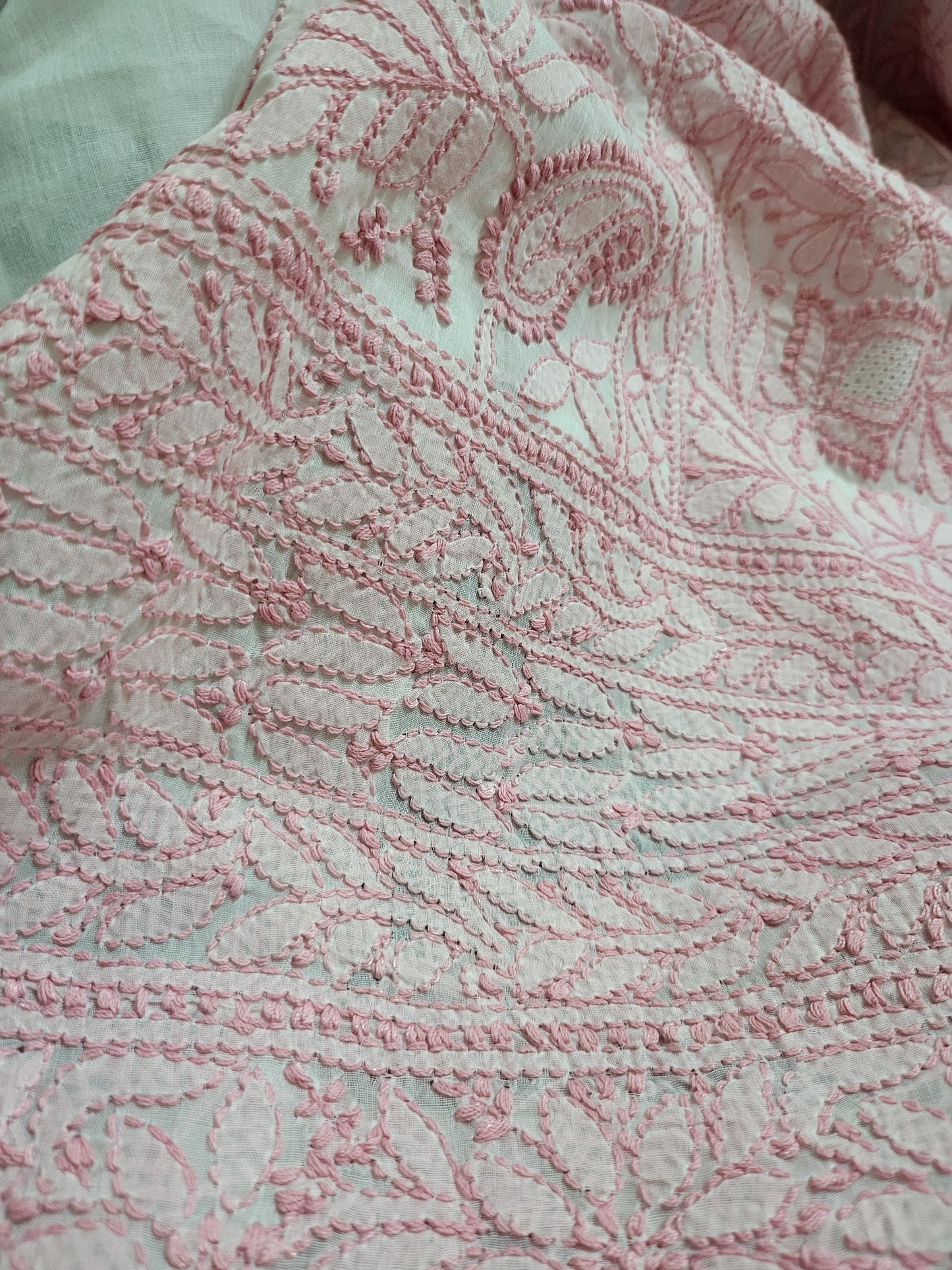 Single taar chikankari: shirt
