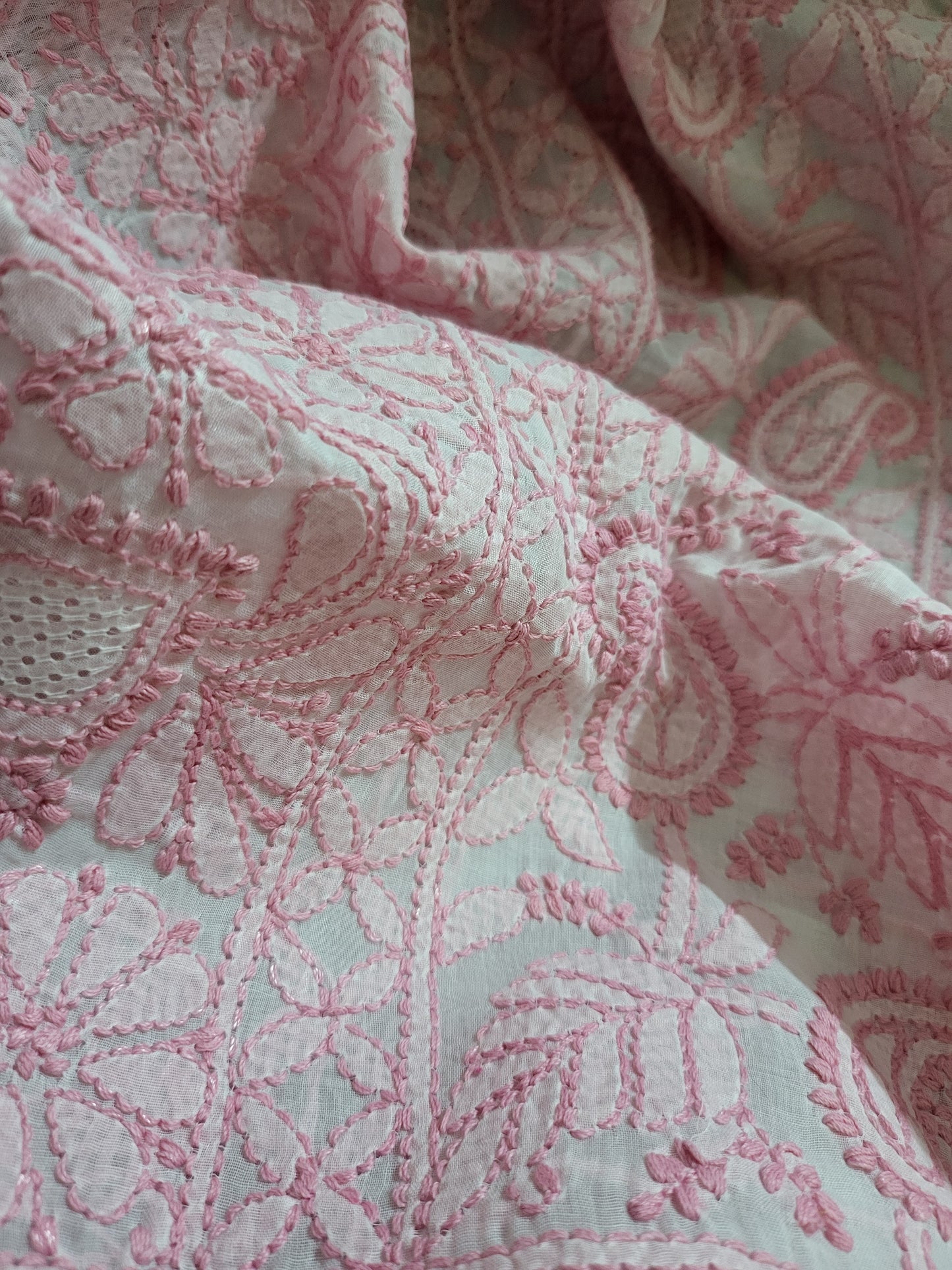 Single taar chikankari: shirt