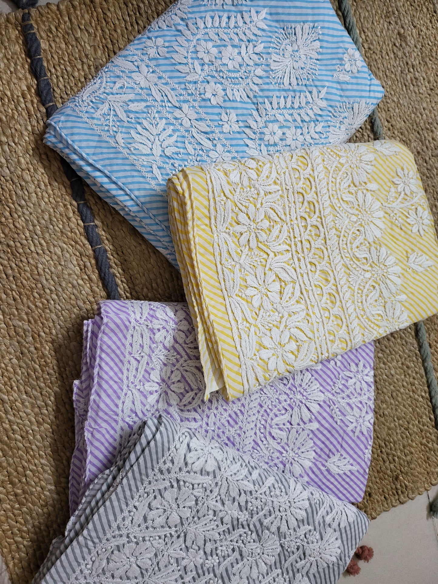 Lahriya chikankari: shirt