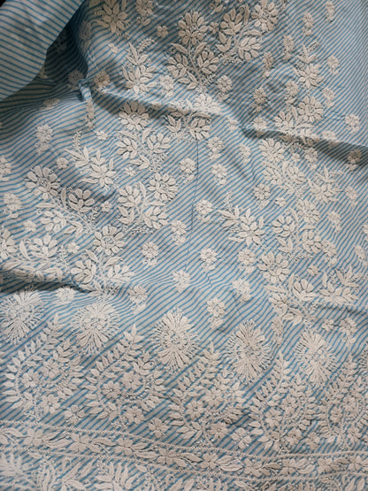 Lahriya chikankari: shirt