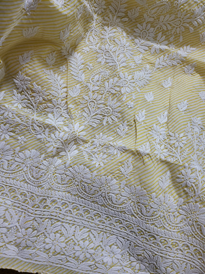 Lahriya chikankari: shirt