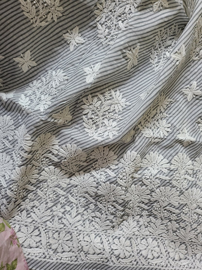 Lahriya chikankari: shirt