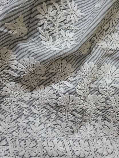 Lahriya chikankari: shirt