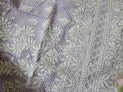 Lahriya chikankari: shirt