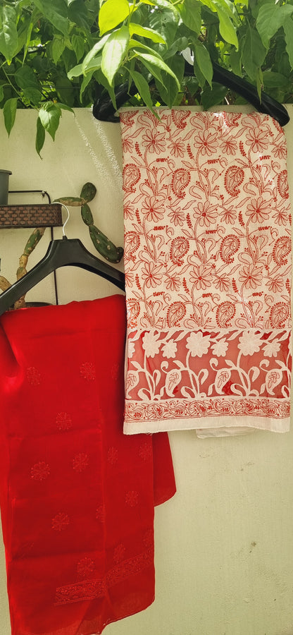 Chikankari two piece
