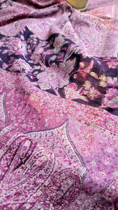 Silk kaani shawl