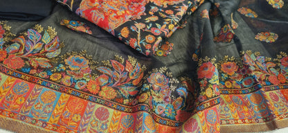 Silk kaani suit