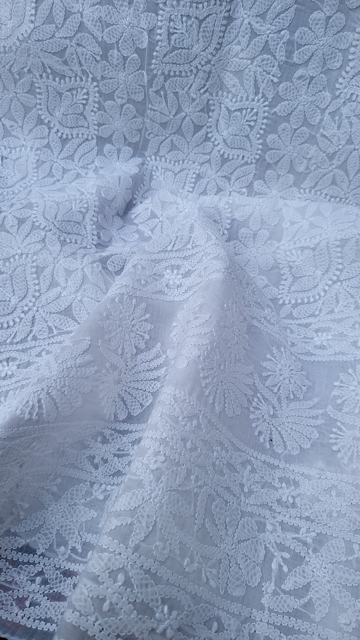 Chikankari shirt : lawn