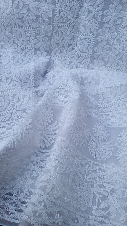 Chikankari shirt : lawn