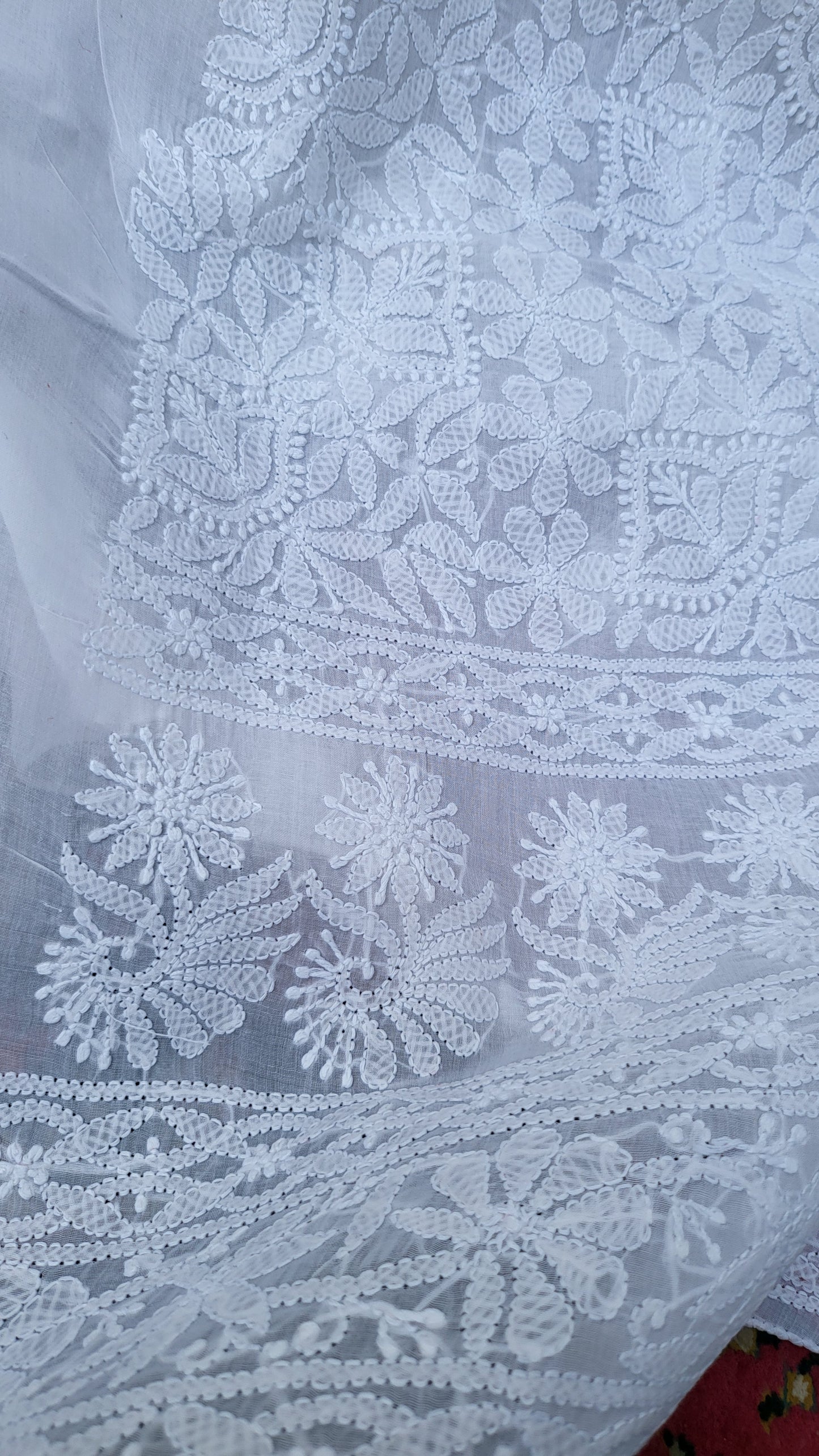 Chikankari shirt : lawn