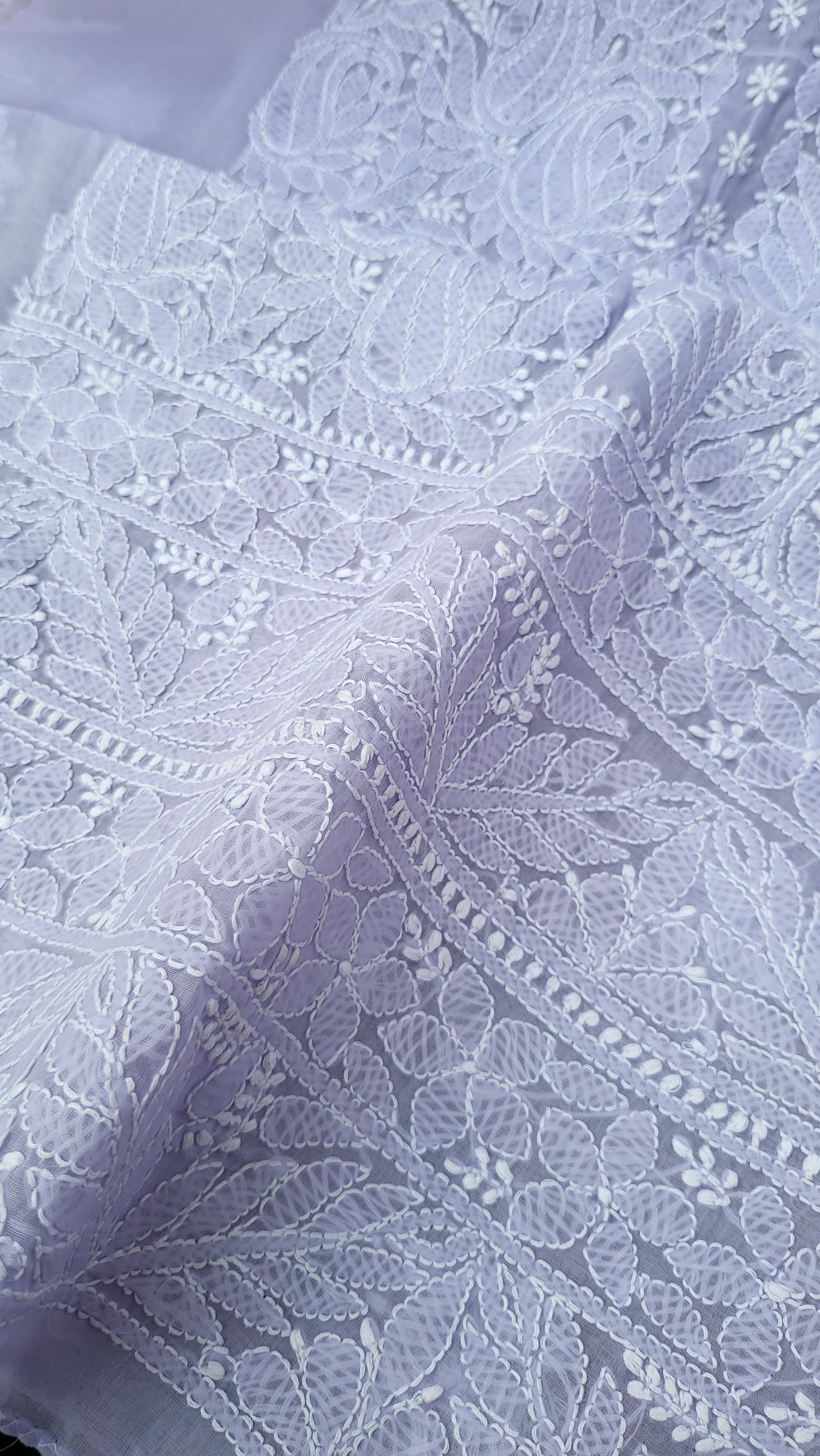 Chikankari shirt : lawn