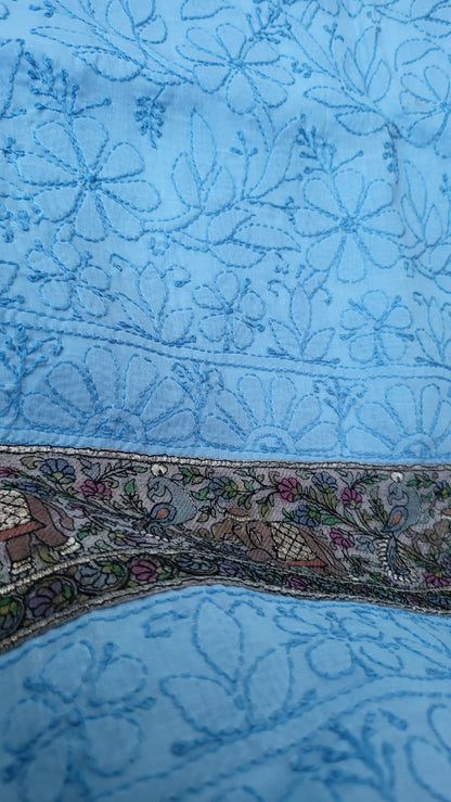 Chikankari shirt : lawn