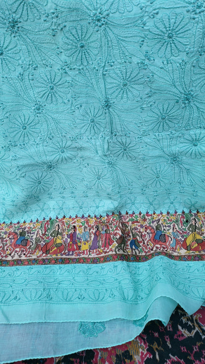 Chikankari shirt: lawn